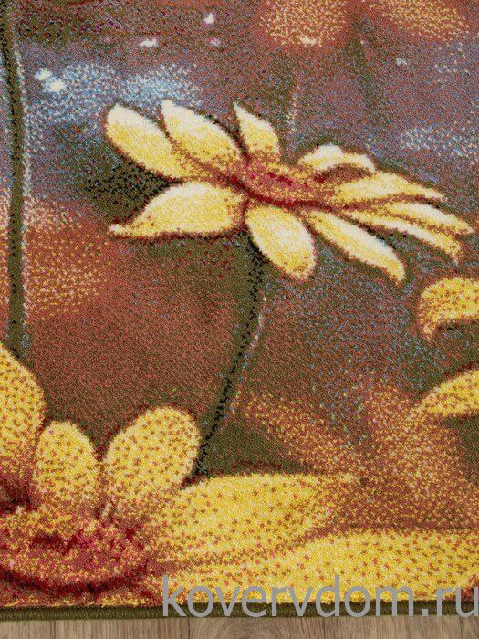 Шерстяной ковер Hunnu Цветы 6A2327-028