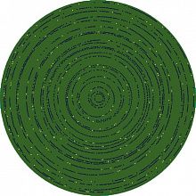 Ковер в стиле Модерн Абстракция 40172-03 КРУГ зеленый