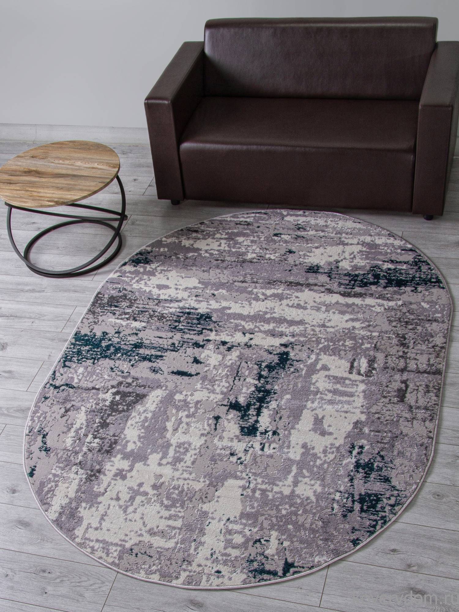 Ковер PALERMO F279 GRAY Овал Ковер PALERMO F279 GRAY Овал