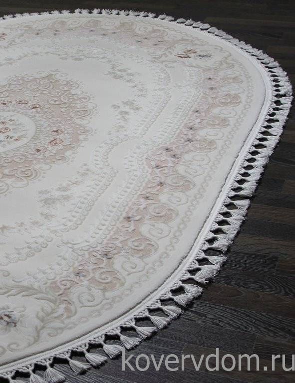 Ковер HUNKAR 07926A PINK / PINK Овал