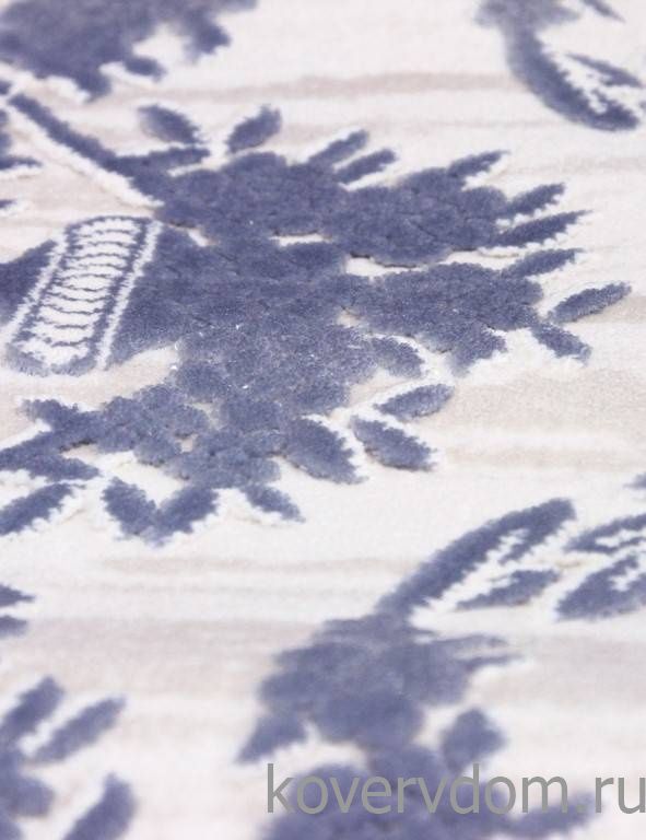 Ковер TRUVA 08330T BLUE / BLUE Овал