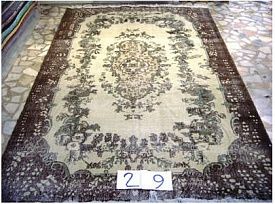 Круглый ковер ручной работы Vintage Look at Me C-29