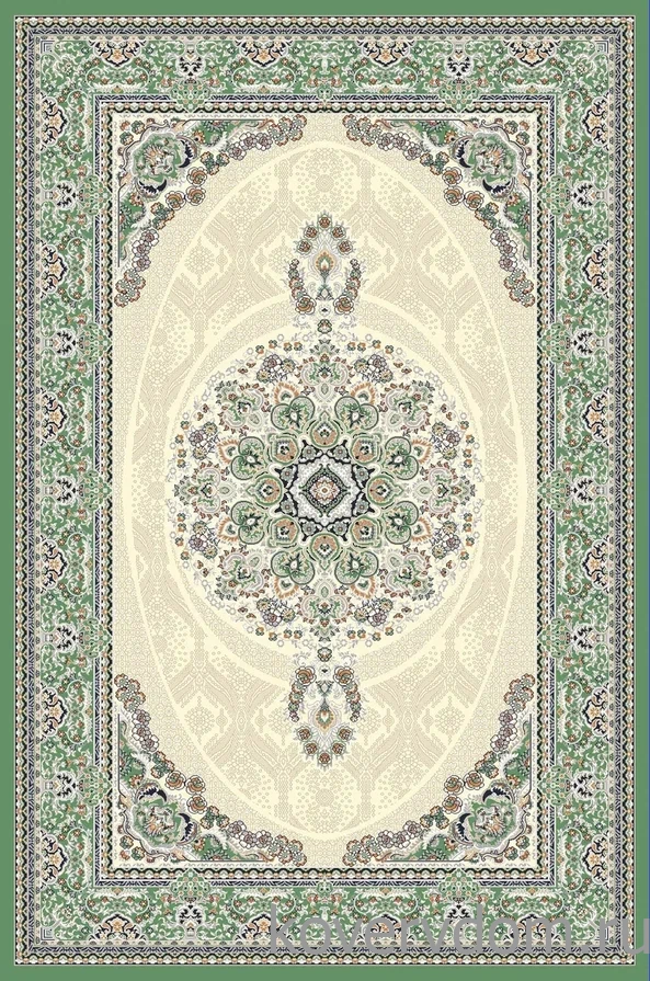 Ковер Amira 4923A D.Blue-L.Grey (зелёный)