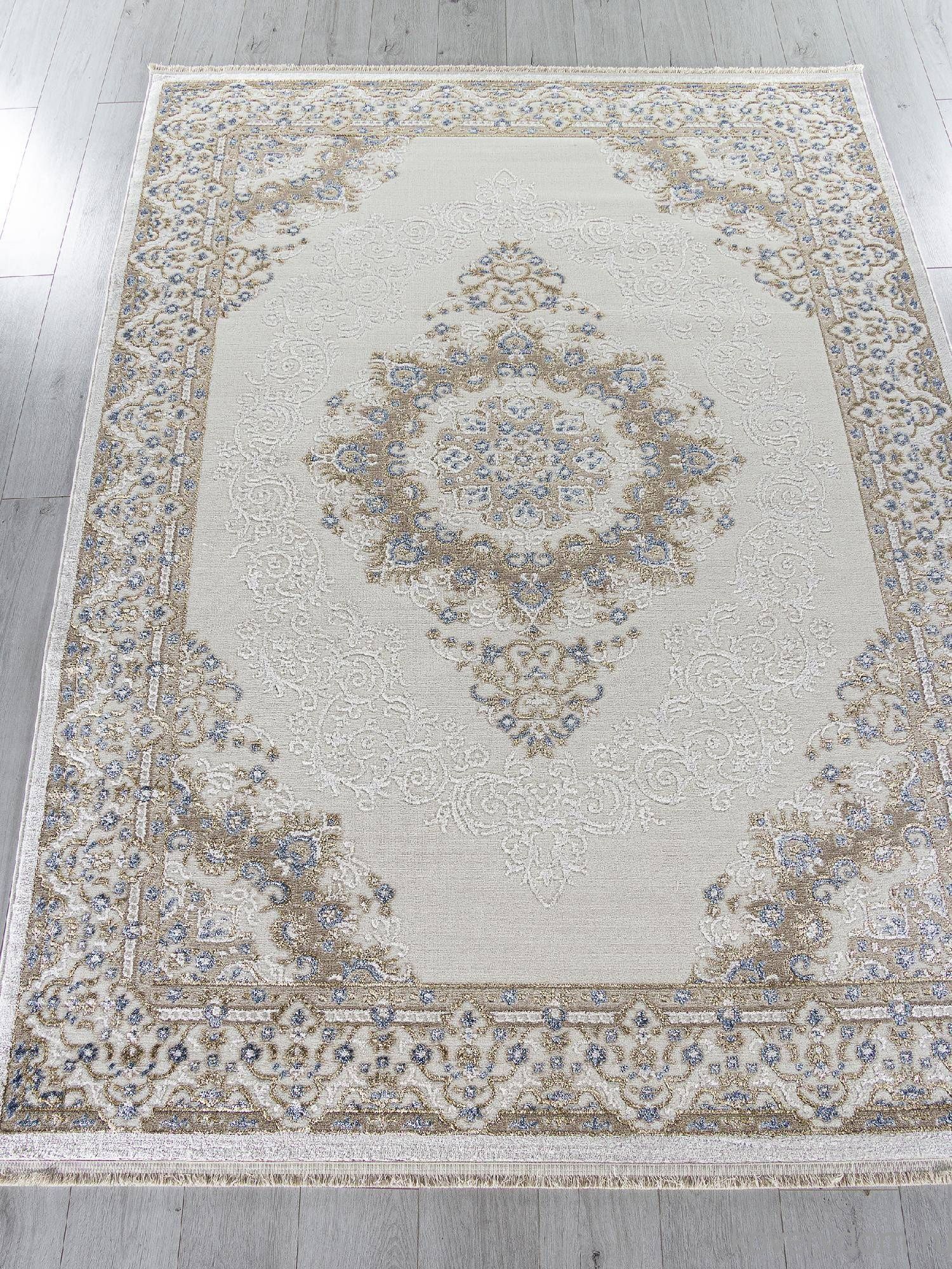 Ковер ESSA 27236A CREAM / BLUE Ковер ESSA 27236A CREAM / BLUE