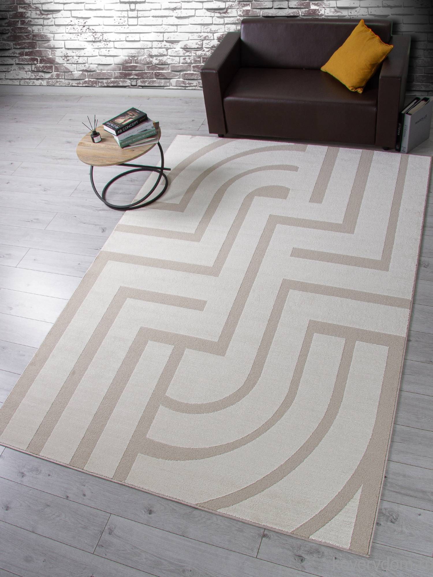 Ковер DIOS F439 LIGHT CREAM