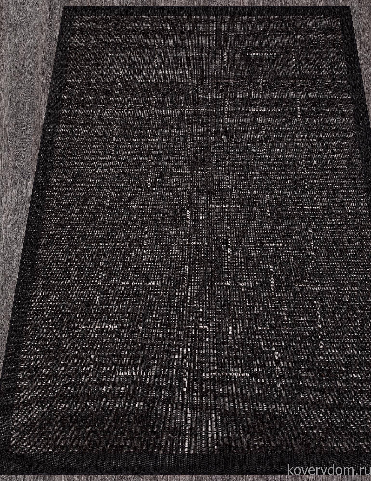 Ковер циновка VEGAS S008 BLACK