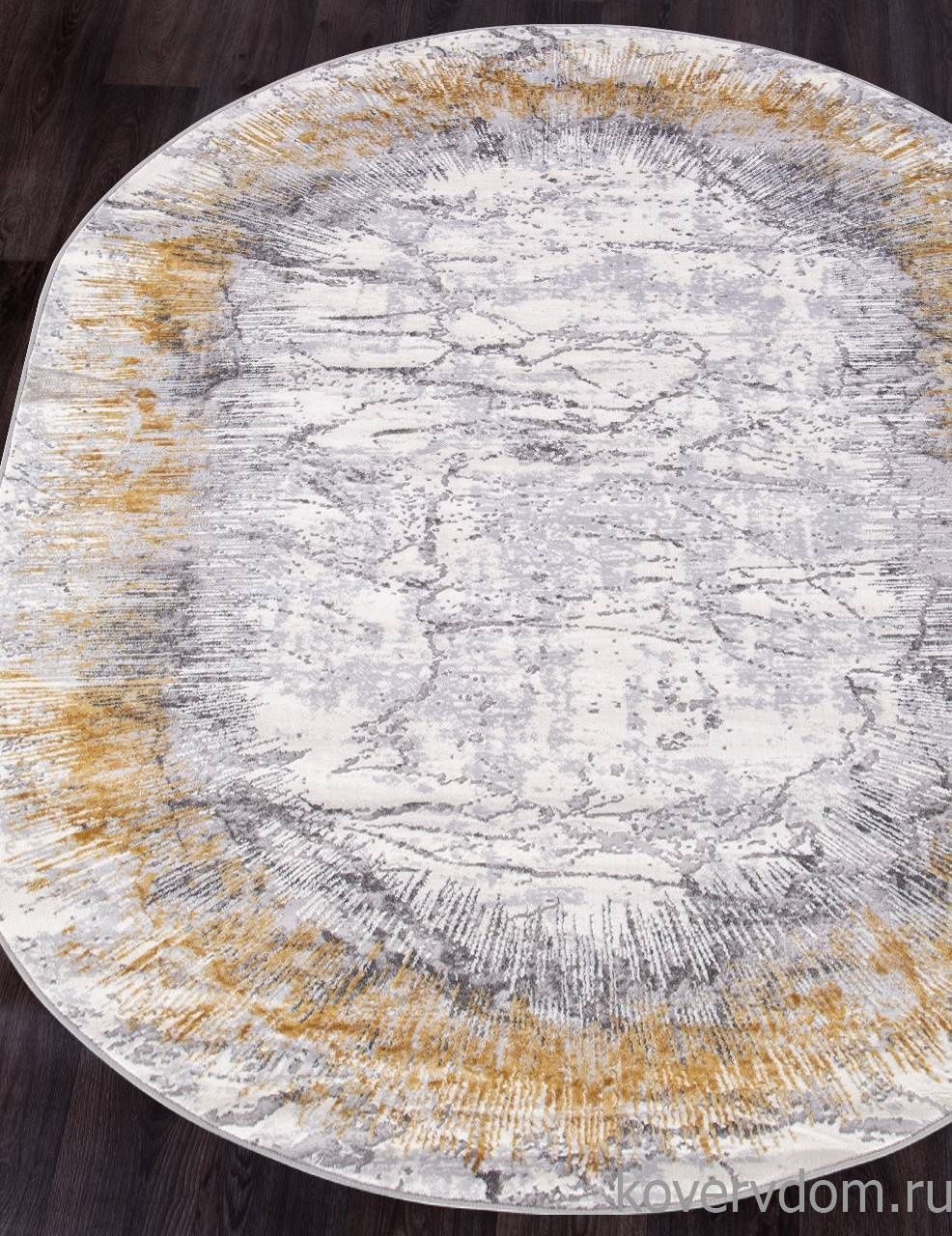 Ковер MODA 9802 ACIK GRI Овал