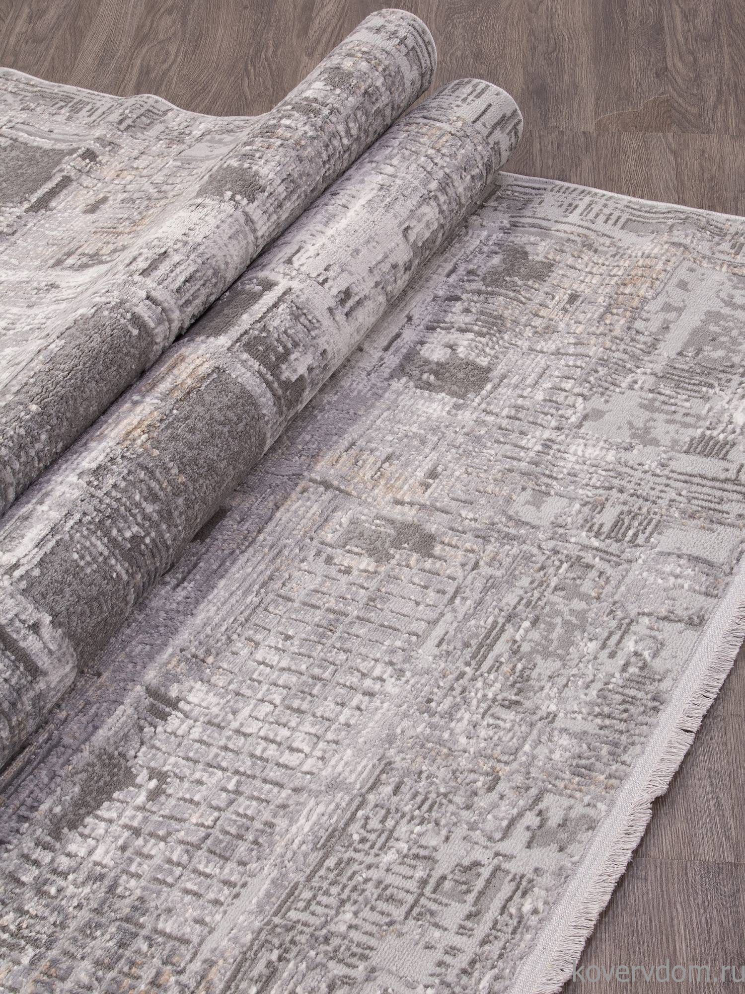 Ковер ALANYA 25015A GREY / GREY Ковер ALANYA 25015A GREY / GREY