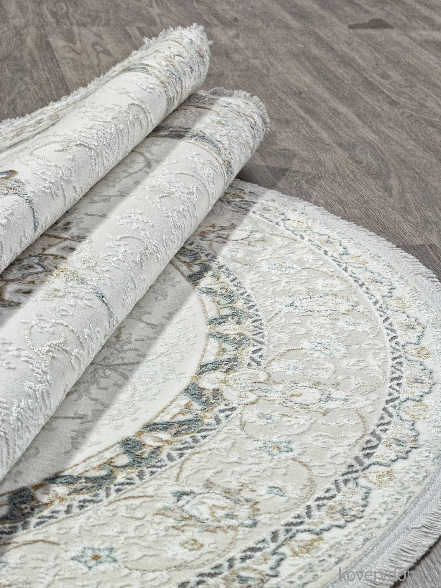 Ковер SANDALI 29765Y CREAM / CREAM Овал