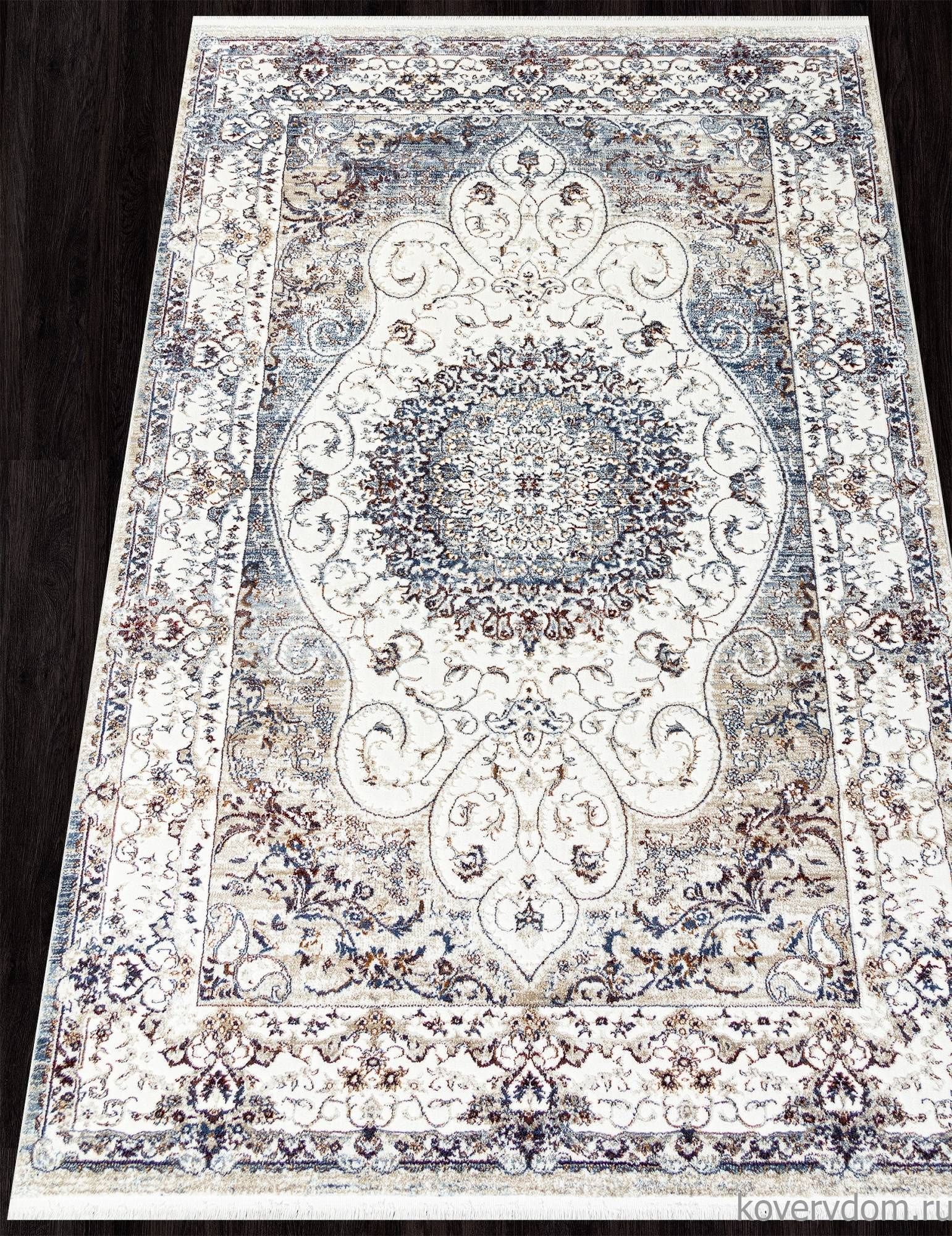Ковер ASADU 00641D D.BLUE FDY / BEIGE FDY Ковер ASADU 00641D D.BLUE FDY / BEIGE FDY