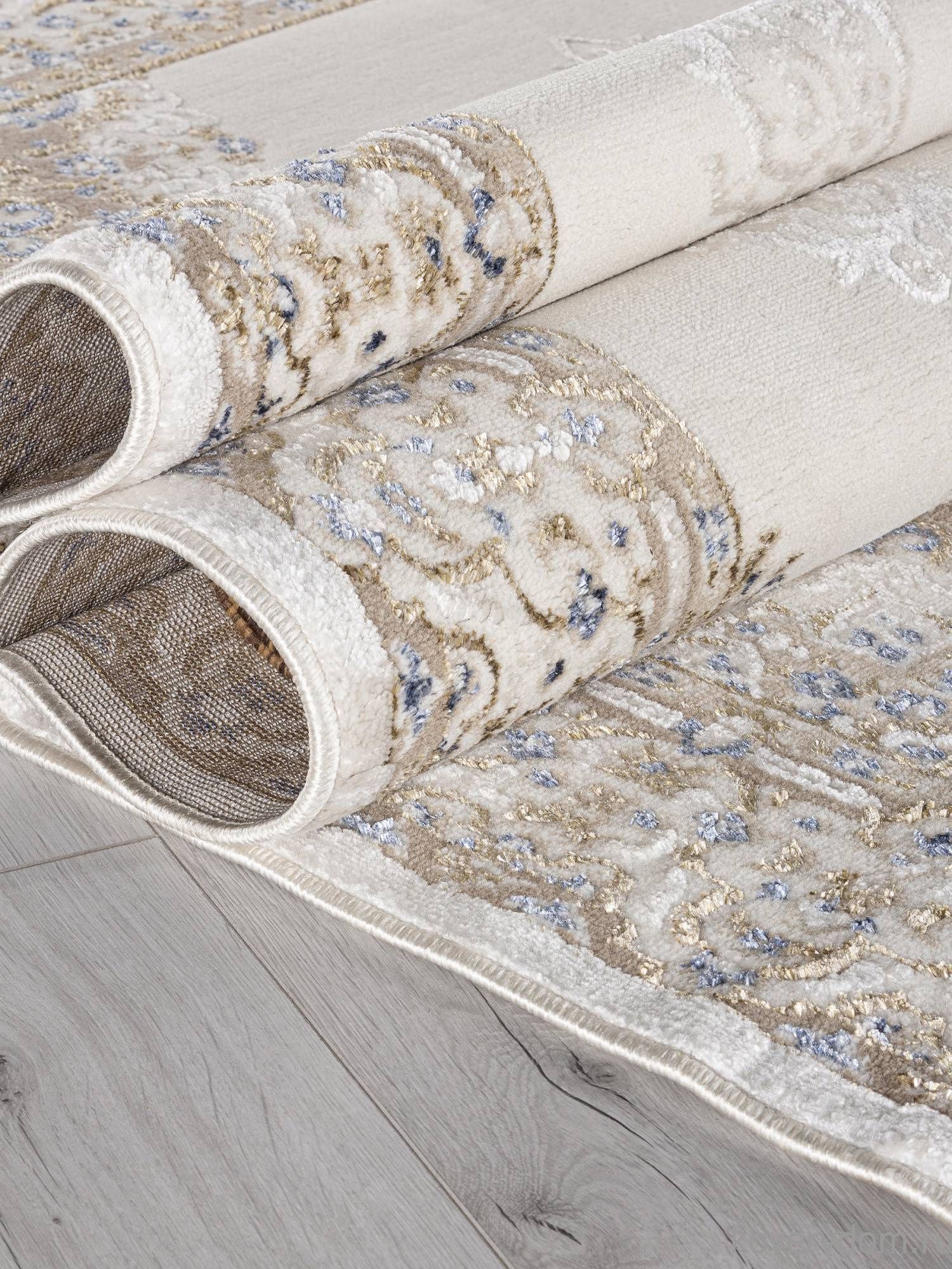 Ковер MOSSO 27236A CREAM / NAVY