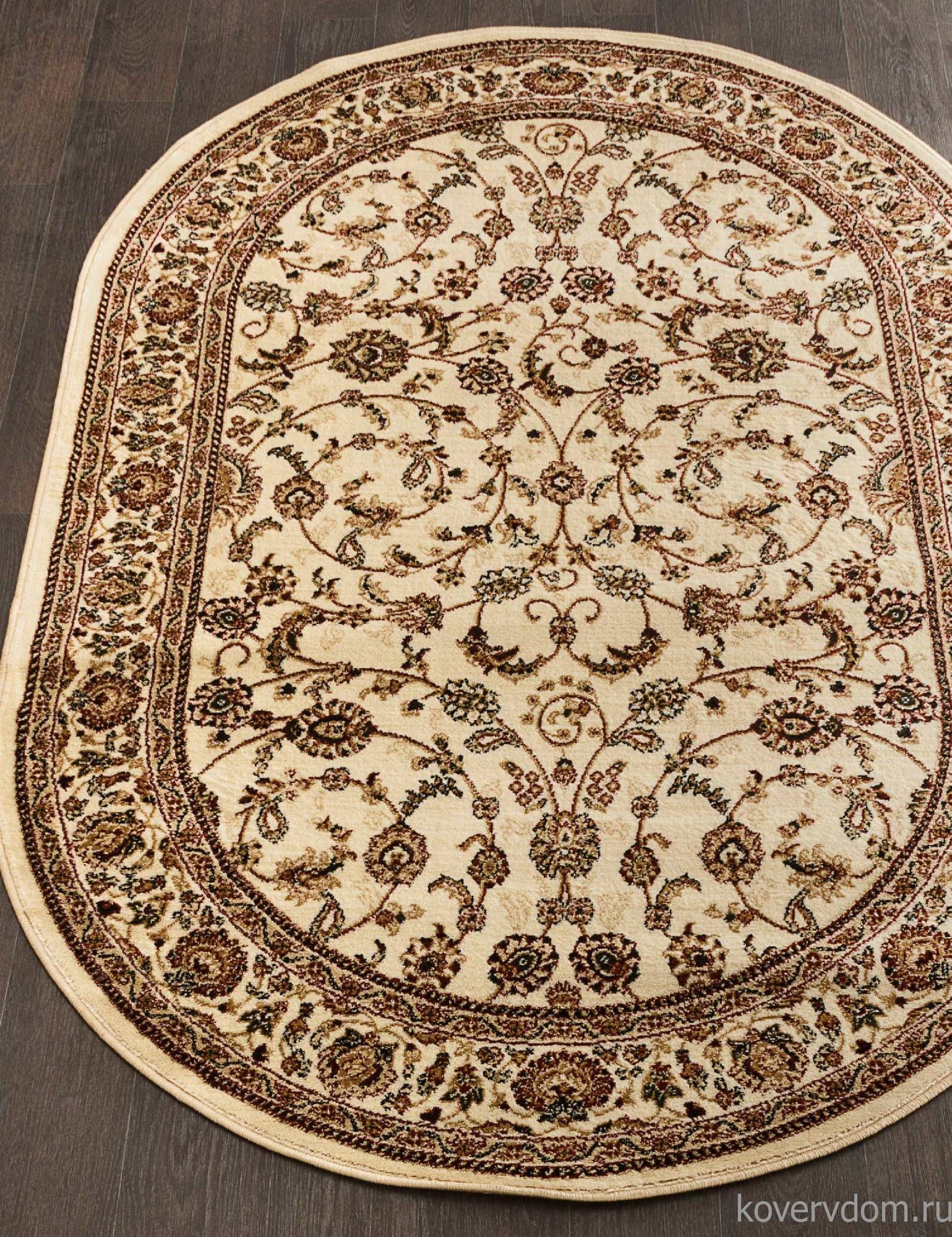 Ковер VALENCIA 2 D251 CREAM Овал Ковер VALENCIA 2 D251 CREAM Овал