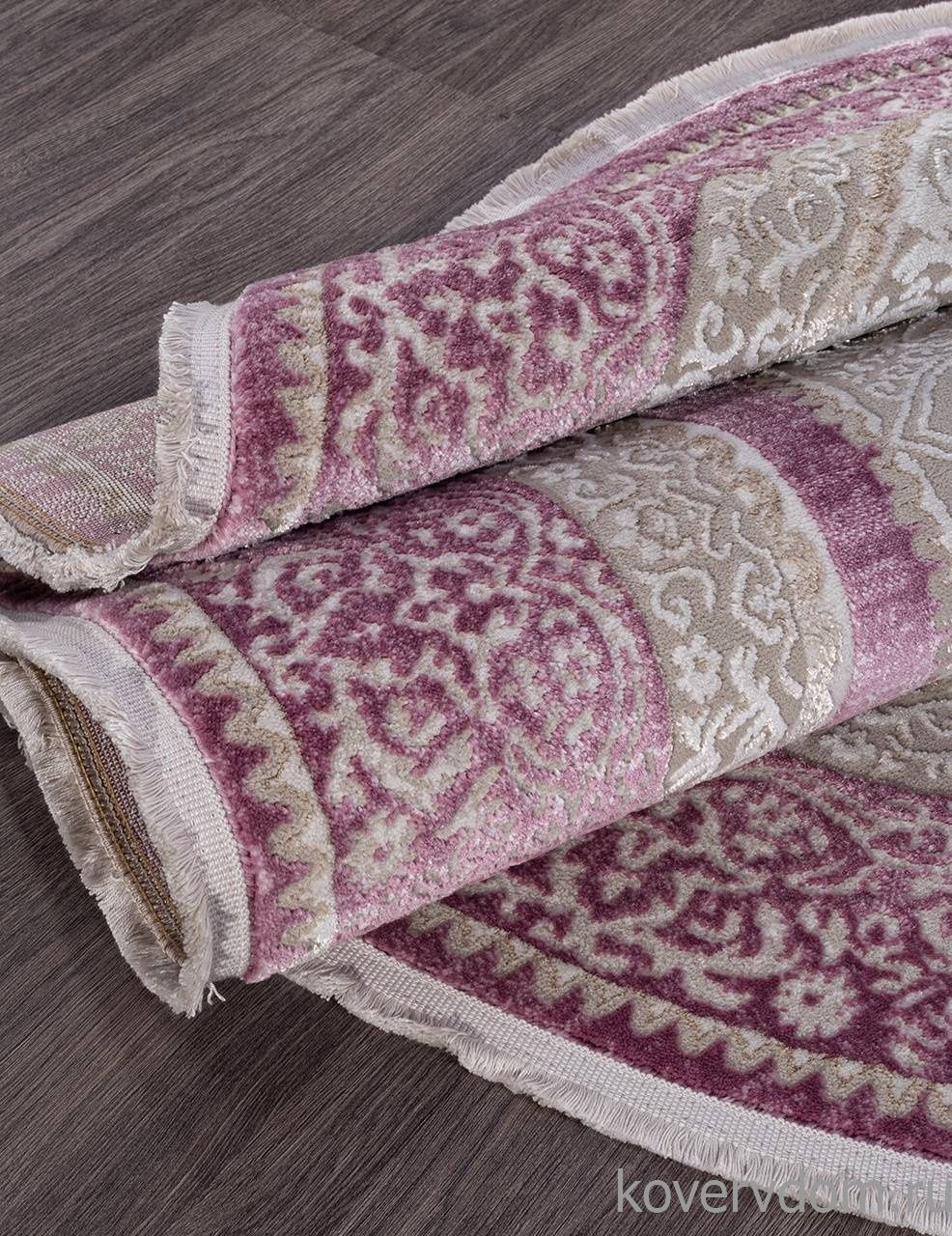 Ковер MOROCCO D763 PINK Овал