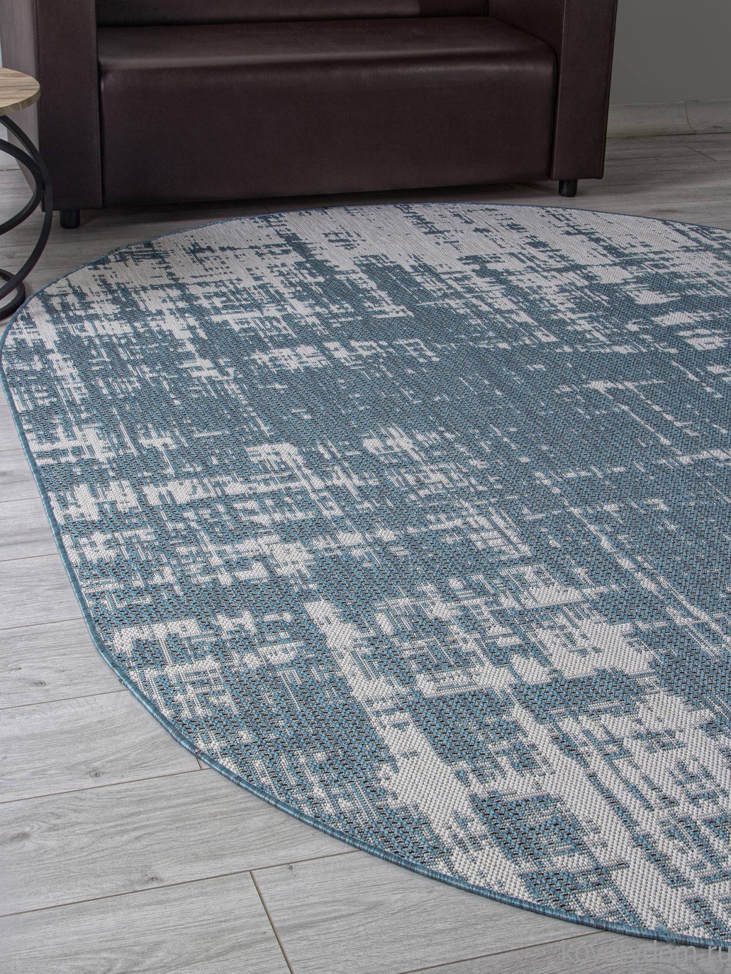 Ковер KAIR-A S131 BLUE Овал