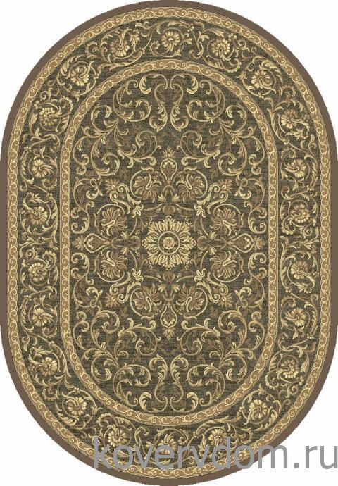 Рельефный ковер из вискозы GENOVA GOLD 38064 7292 71 ОВАЛ