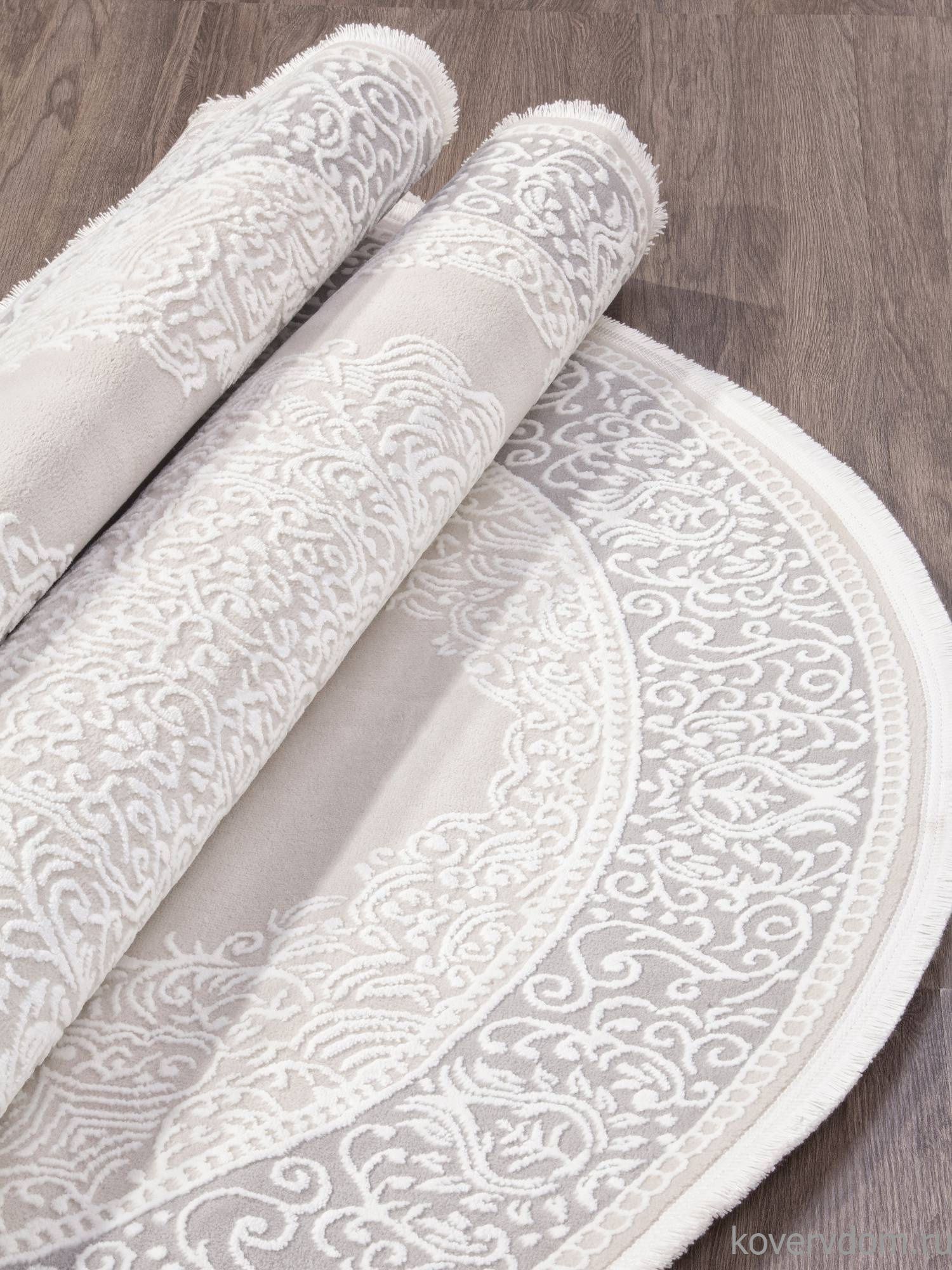 Ковер MODA 1386 ACIK GRI Овал
