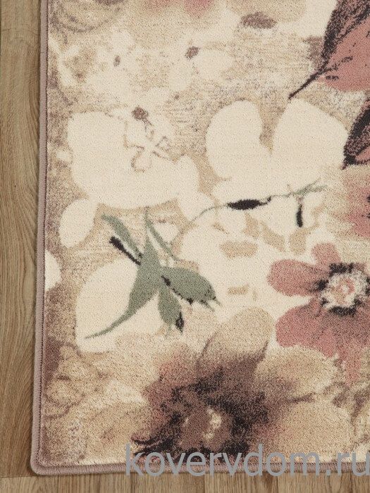 Ковер с цветами ISFAHAN Marica sand