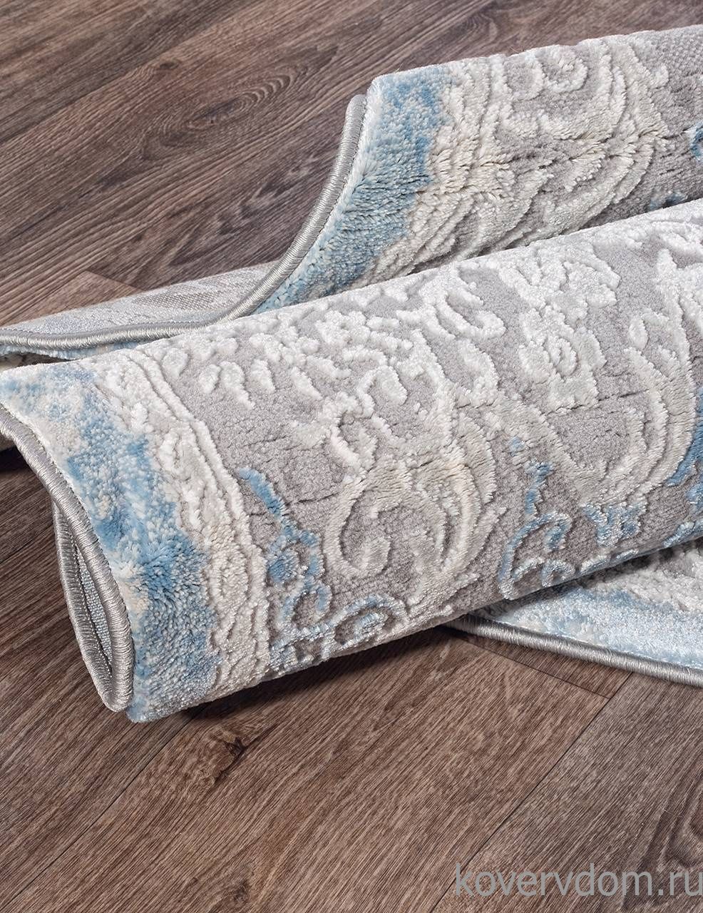 Ковер ARMINA 03880A BLUE / BLUE Круг Ковер ARMINA 03880A BLUE / BLUE Круг