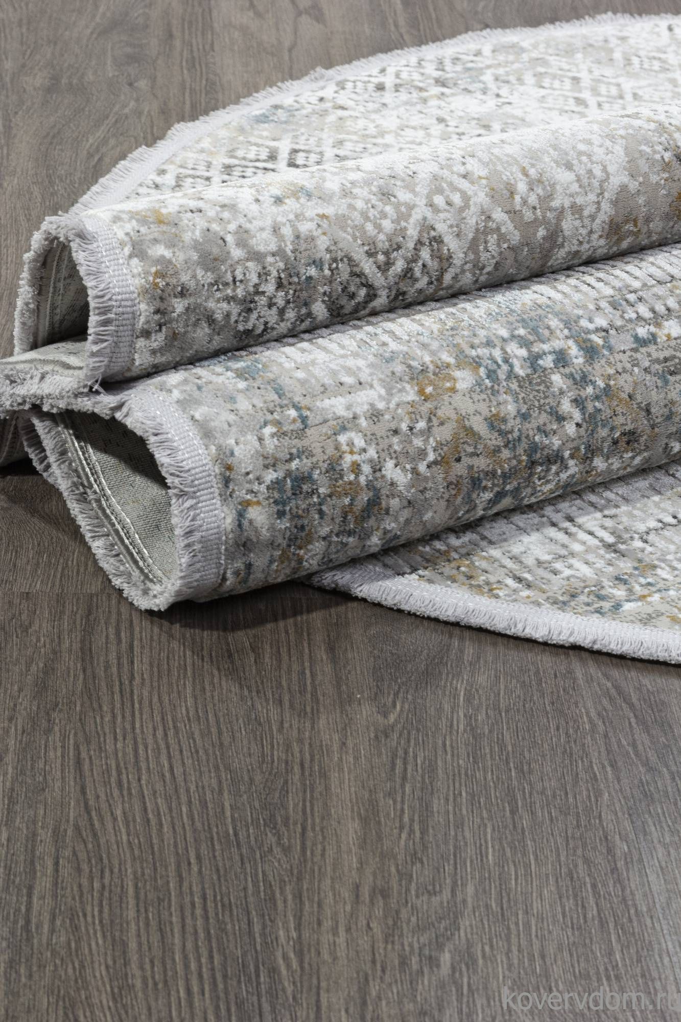 Ковер LORENZO A047AJ GREY / BLUE Овал