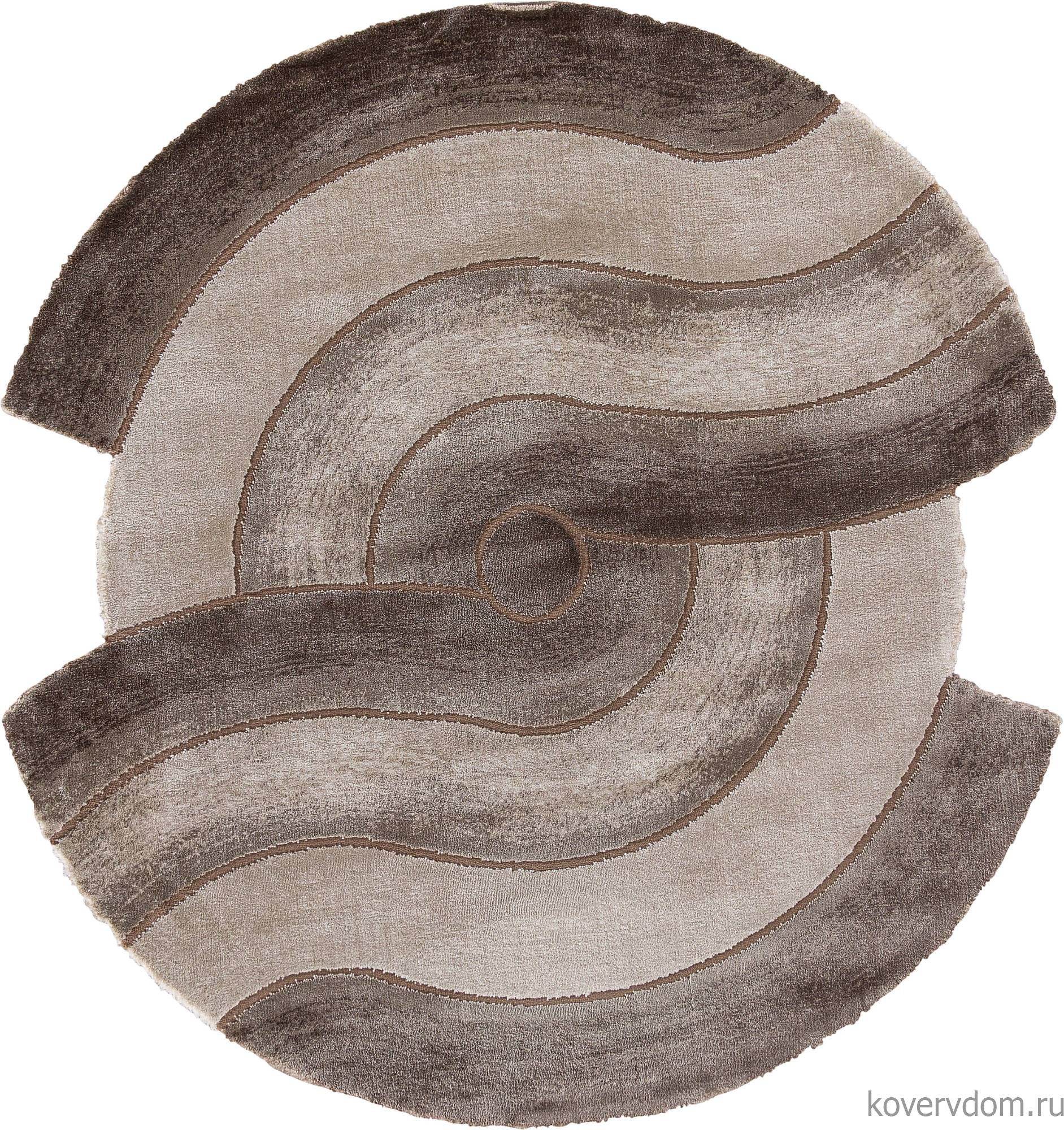 Ковер SAFIR 00836A BROWN / BROWN Круг