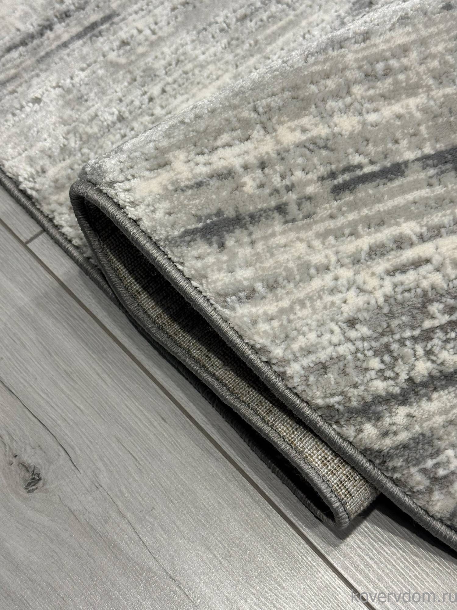 Ковер ARMINA 04077G GREY / GREY Овал