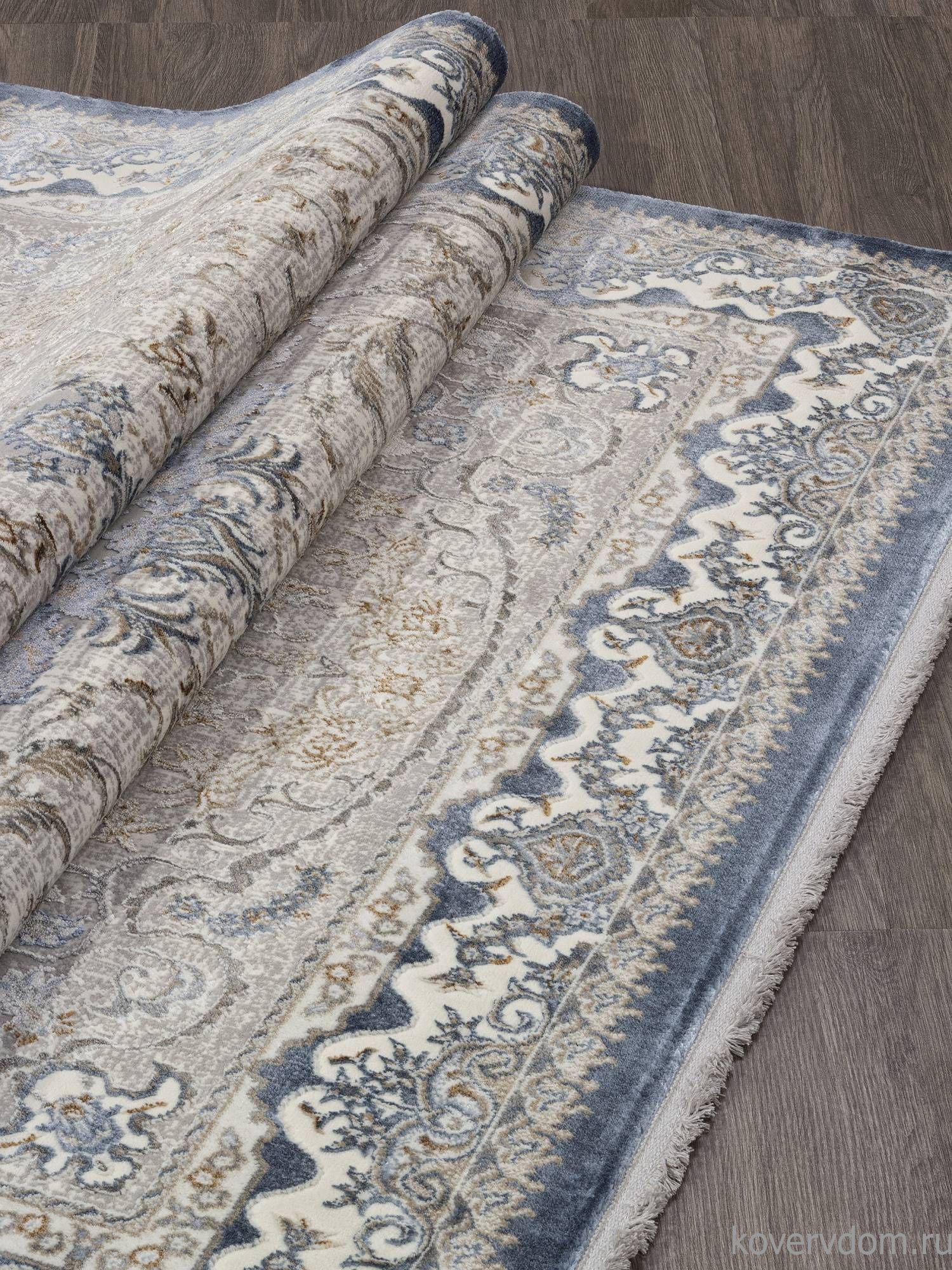 Ковер ASADU 07511B D.BLUE FDY / D.BLUE FDY