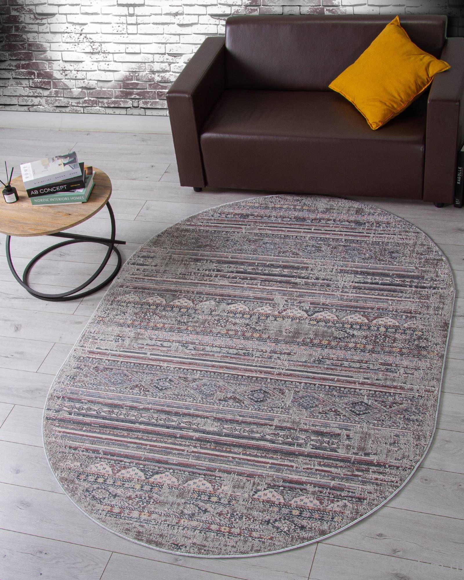 Ковер ZUMMA F260 PINK Овал Ковер ZUMMA F260 PINK Овал