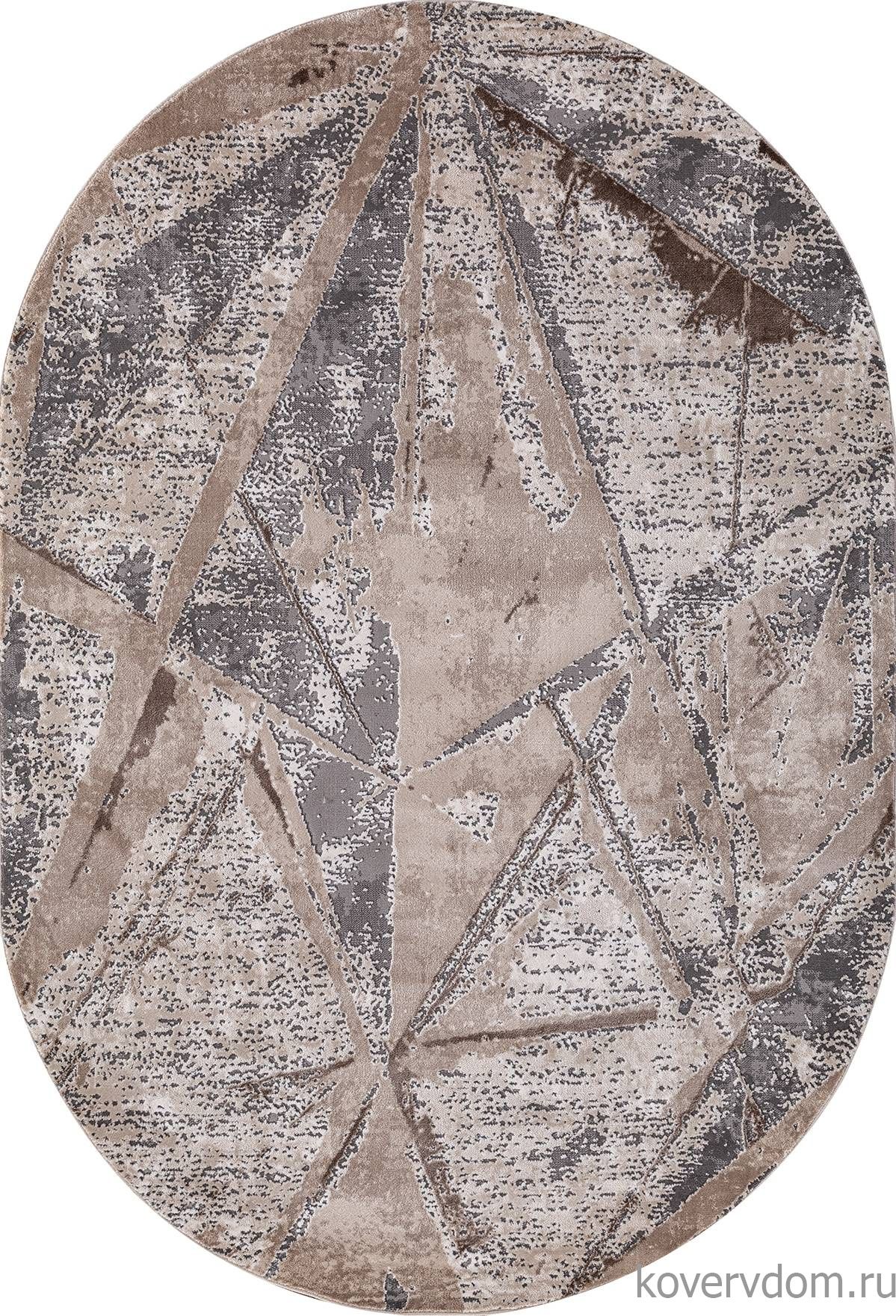 Ковер ARMINA 04022C GREY / BROWN Овал Ковер ARMINA 04022C GREY / BROWN Овал