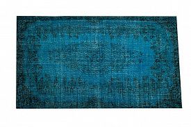 Персидский ковер синий винтажный ручной работы Vintage Look at Me C-558