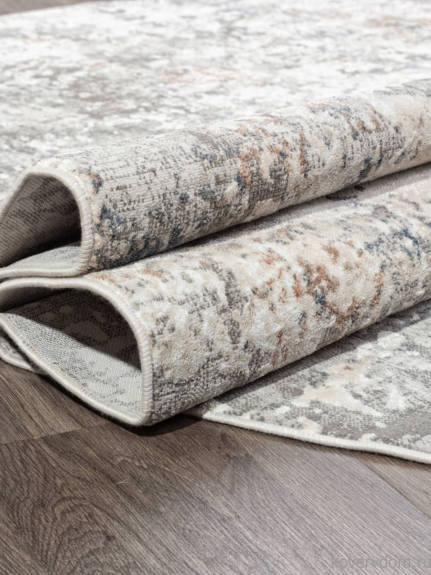 Ковер KIRKE 02945A BLUE / BEIGE Овал Ковер KIRKE 02945A BLUE / BEIGE Овал