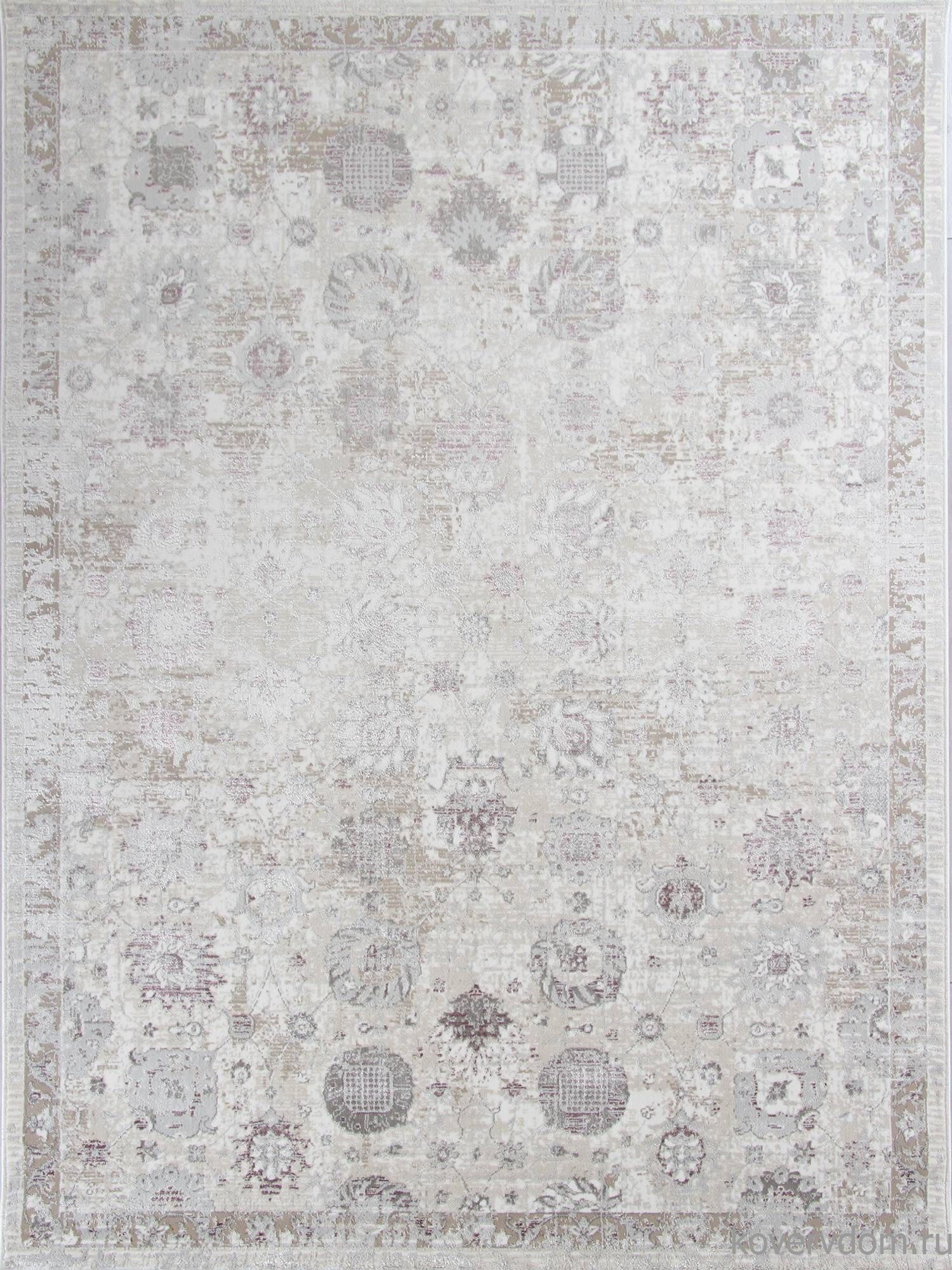 Ковер LILY 9312A S.WHITE / P.LILAC