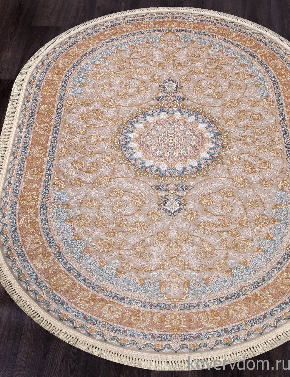 Ковер FARSI 1200 G129 CREAM Овал